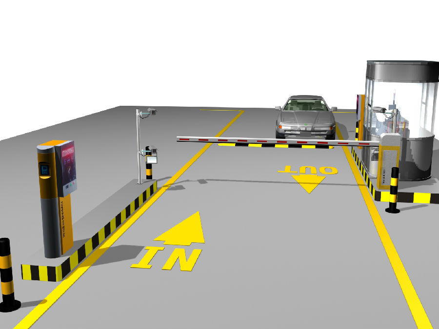 hőpapír jegykiadó gép autó parkolás jármű bevétel hozzáférés-szabályozás system.jpg